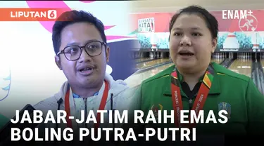 Perwakilan Jabar dan Jatim Sumbang Medali Emas di Cabor Boling Tunggal Putra-putri