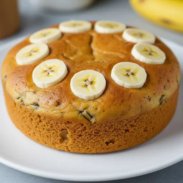 Bolu Pisang 1 Telur Takaran Gelas (Image by Gemini AI)