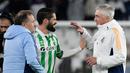 Kemenangan membuat Real Betis naik ke peringkat 6 klasemen Liga Spanyol dengan 38 poin. Sementara Real Madrid tertahan di peringkat dua dengan 54 poin, gagal menyalip Barcelona yang baru akan bermain nanti malam. (AFP/Cristina Quicler)