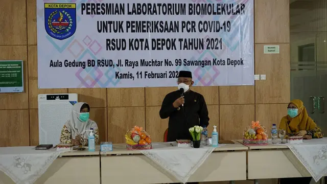 RSUD Kota Depok Buka Laboratorium Biomolekuler Untuk Percepat Uji Sampel PCR Covid-19.
