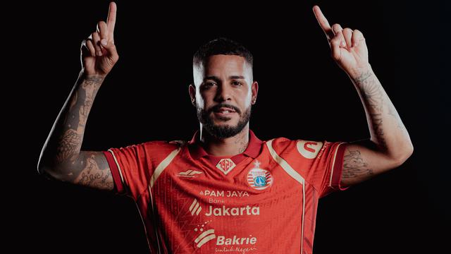 Winger baru Persija Jakarta, Maxwell Souza.