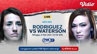 Streaming UFC Vegas 26 : Marina Rodriguez vs Michelle Waterson di FOX Sports. (Sumber : dok. vidio.com)