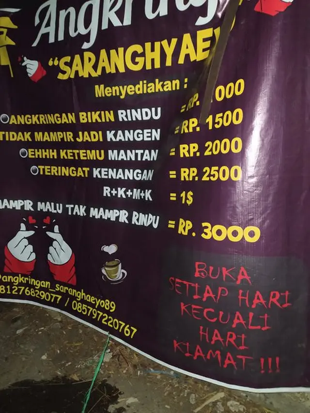 6 Pengumuman Perubahan Harga Nyeleneh Ini Bikin Geleng Kepala