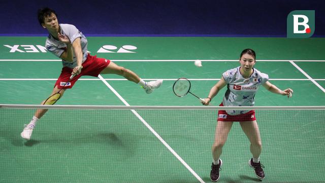 Foto: Tumbangkan Wakil Korea Selatan, Yuta Watanabe/Arisa Higashino Melangkah ke Final Indonesia Open 2022