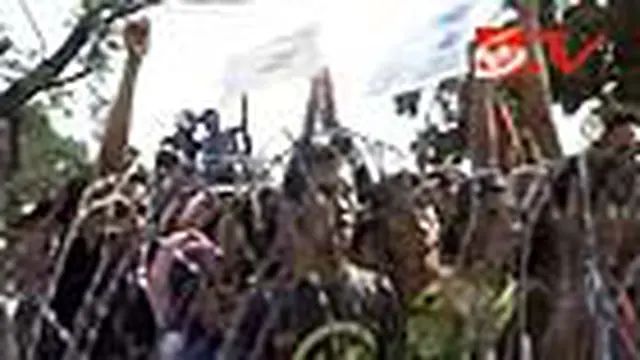 Buruh Serang Tuntut Kenaikan Upah