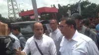 Sambangi Pasar Senen, Fadli Zon Minta Pedagang Sabar