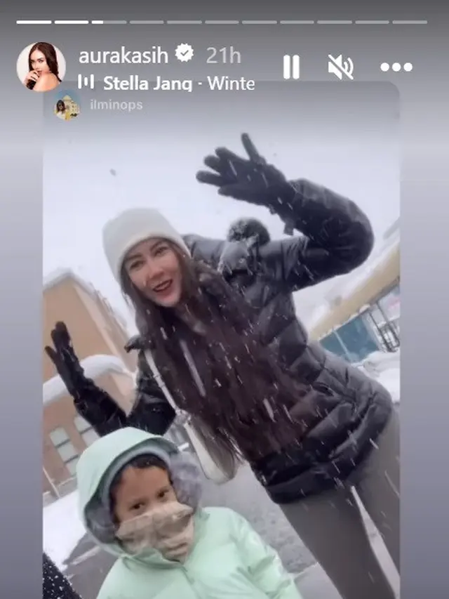 Aura Kasih Liburan Ke Jepang bersama Sang Putri