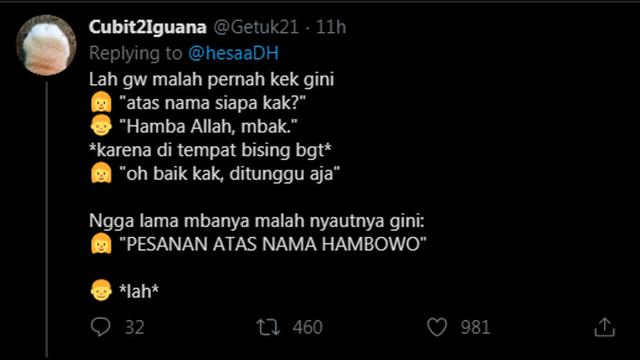 Kocak, 7 Curhat Netizen Saat Salah Dipanggil Nama