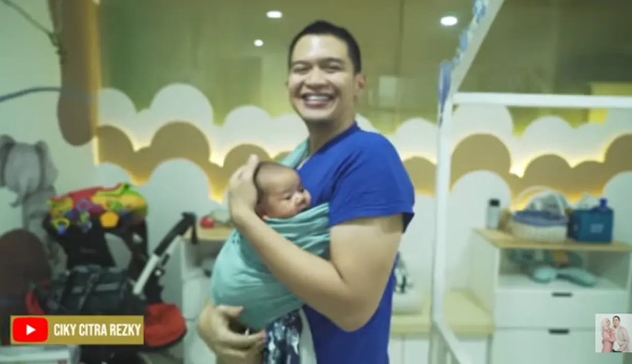 Kamar Anak Citra Kirana dan Rezky Aditya (Youtube/Ciky Citra Rezky)