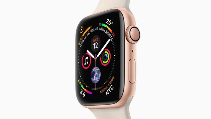 Tampilan Apple Watch Series 4 (sumber: Apple)