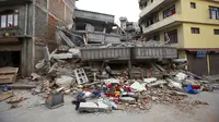 Gempa di Nepal. (Reuters)