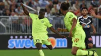 4. Nicolas Pepe (Lille) - 8 gol dan 5 assist (AFP/Nicolas Tucat)