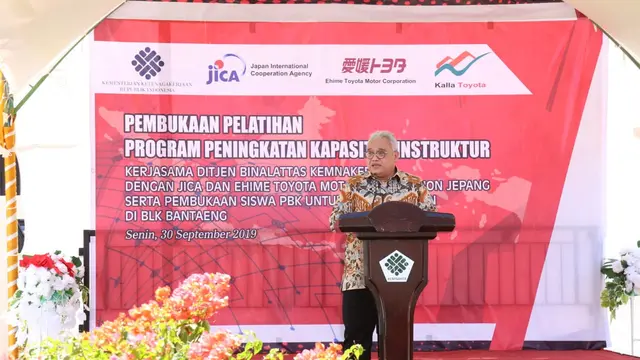 Kemnaker Gandeng Jepang Latih Instruktur Kejuruan Otomotif