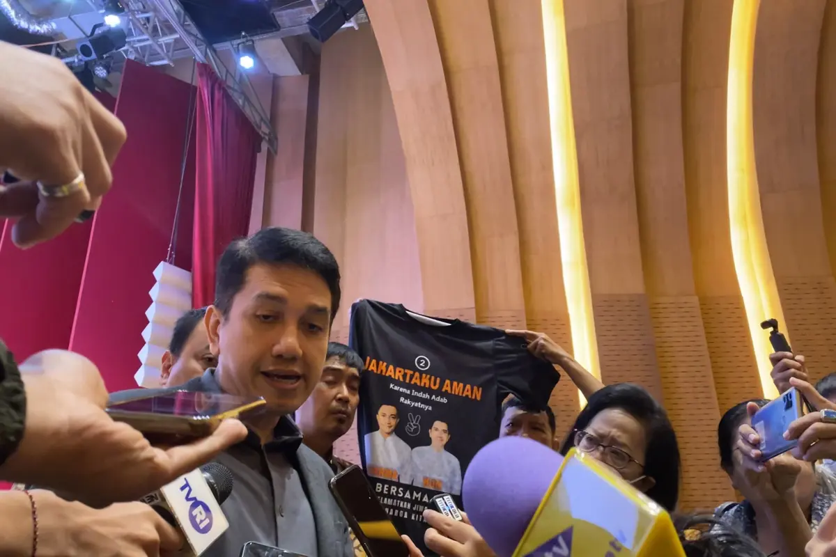 Calon wakil gubernur Jakarta nomor urut 2 Kun Wardana.