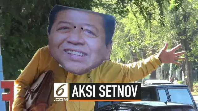 VIDEO: Aksi 'Setya Novanto' Jalan-Jalan di Solo