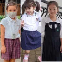 Tampilan Anak Artis Kenakan Seragam dari Gampita Hingga Thalia Onsu