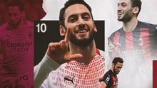 AC Milan - Hakan Calhanoglu (Bola.com/Adreanus Titus)
