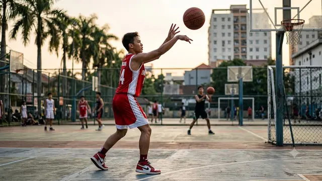 Cara Melakukan Overhead Pass dalam Bola Basket