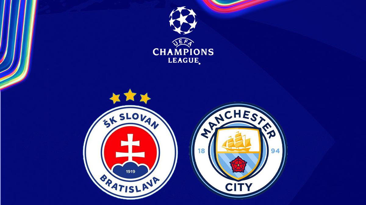 Link Live Streaming Liga Champions: Slovan Bratislava Vs Man City