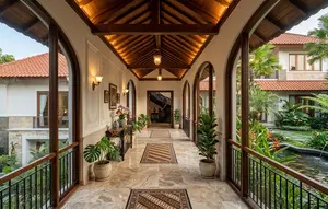 8 Inspirasi Lorong Rumah, Cocok untuk Penghubung Dua Bangunan