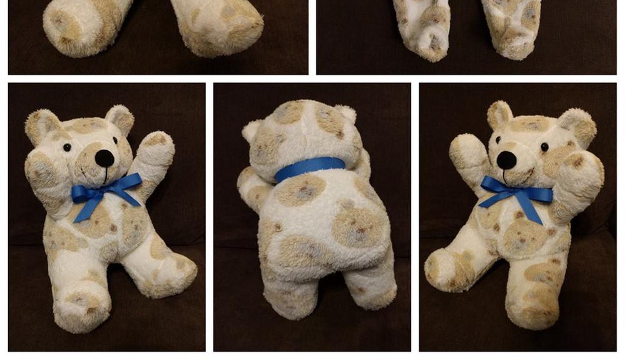 Ide DIY Daur Ulang Baju  Bayi  Jadi Boneka Beruang  Lucu 