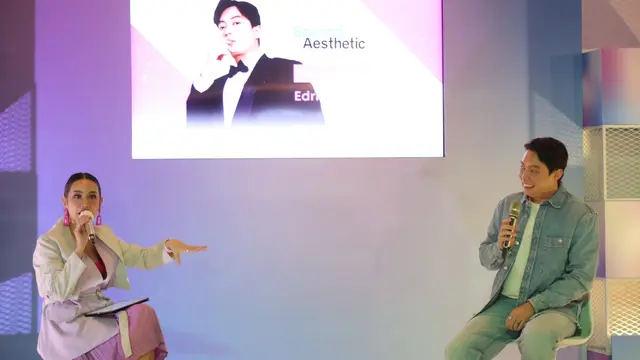 Edric Tjandra saat menjadi pembicara di Beyond Aesthetic Beauty & Wellness Fair, PIK Avenue, Jakarta Utara