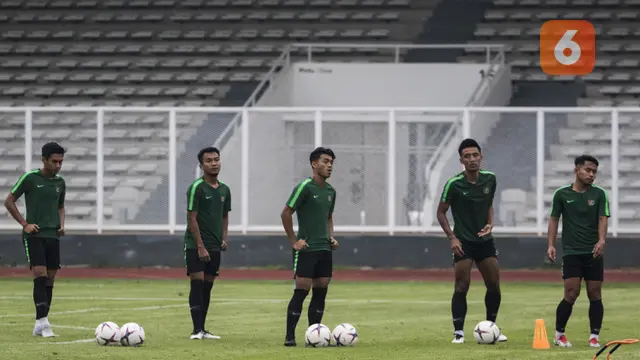 Latihan Timnas Indonesia