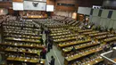 Suasana sidang paripurna pembukaan reses di ruang paripurna gedung DPR, Jakarta, Senin (23/3/2015). (Liputan6.com/Faisal R Syam)