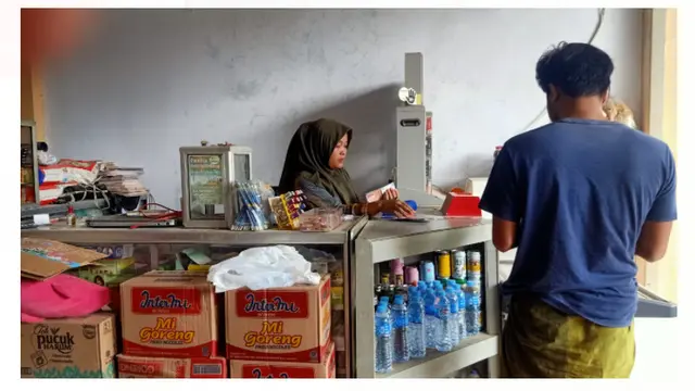 Agen BRILInk Karimah, di Desa Longkek, Bangkalan, Madura. Istimewa