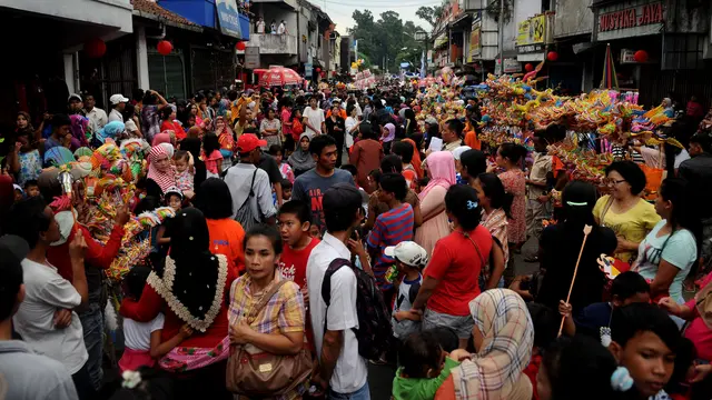 Keceriaan Warga Saat Pesta Rakyat Bogor