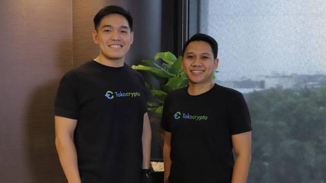 Pang Xue Kai, Co-founder dan CEO Tokocrypto bersama Changpeng Zhao, Founder dan CEO Binance. Dok: Tokocrypto