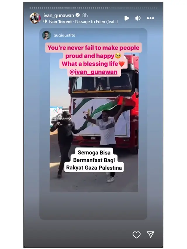6 Potret Ivan Gunawan Kirim Bantuan 6 Kontainer ke Palestina, Sigap Soal Kemanusiaan
