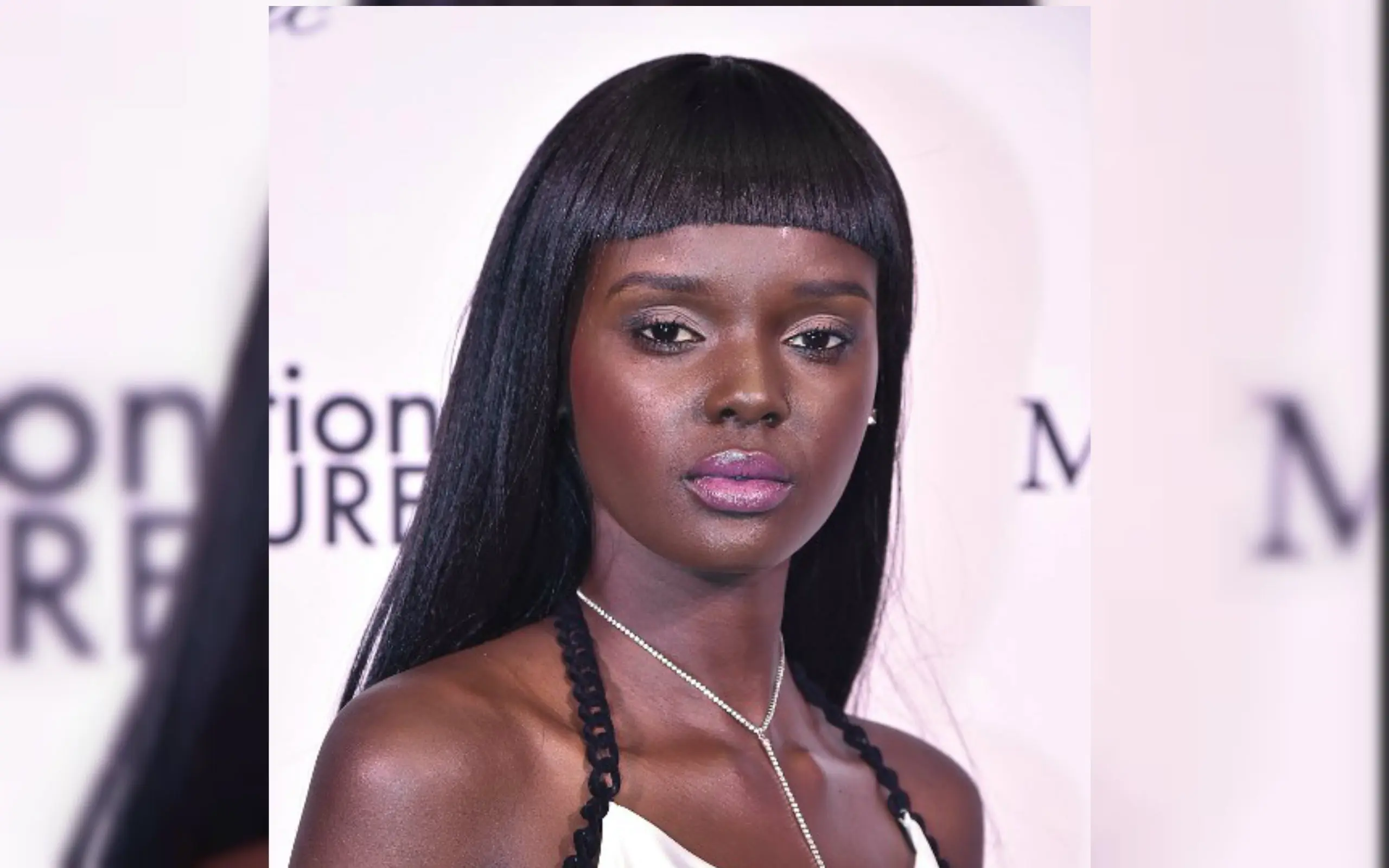 Duckie Thot di acara GenerationCure Holiday Party at Cadillac House on December 7, 2016 New York (AFP/Theo Wargo)