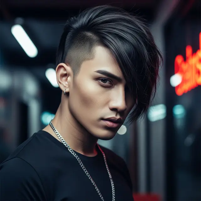 Model Rambut Emo Pria Pendek