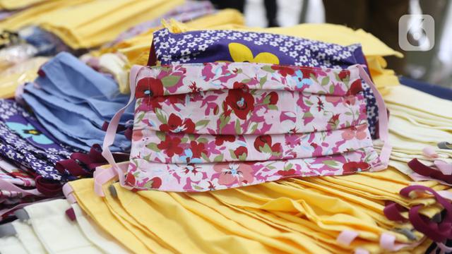 Pemkot Tangerang Produksi Masker Kain