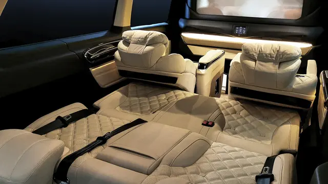 Lombardi Flat Bed Rear Seat