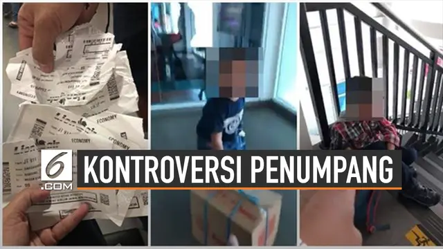 Sederet Kontroversi Penumpang Maskapai