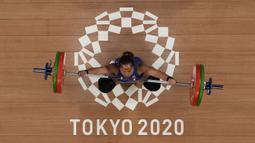 Debutnya di Olimpiade yaitu saat berlaga di Olimpiade Beijing 2008 saat usianya masih 14 tahun. Prestasi terbaiknya adalah kala meraih medai perak di Olimpiade Rio 2016 saat masih berlaga di kelas 53 kg. (Foto: AP/Luca Bruno)