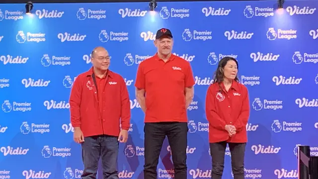 Peter Schmeichel di Jakarta
