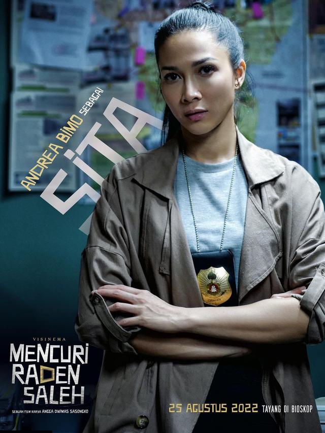 Andrea Dian dalam Film Mencuri Raden Saleh