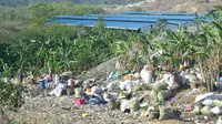 Fasilitas RDF, instalasi pengubah sampah domestik jadi material pengganti batu bara nampak di kejauhan. (Foto: Liputan6.com/Muhamad Ridlo)