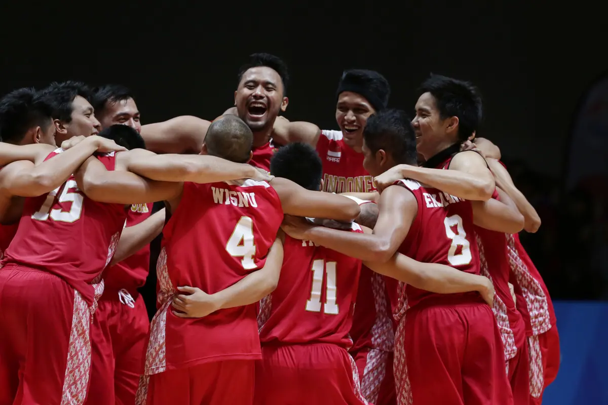 Permalukan Tuan Rumah, Tim Basket Putra Indonesia Melaju ke Final 