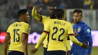 Brasil vs Kolombia (AFP PHOTO / NELSON ALMEIDA )