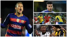 Inilah 5 pesepak bola muda Brasil yang dijuluki The Next Neymar. (AFP)