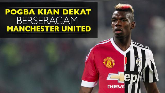 Berita seputar bursa transfer pamain musim panas diramaikan oleh Paul Pogba yang berpeluang besar berseragam Manchester United.