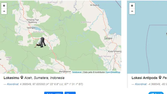 Ujung galian Bumi