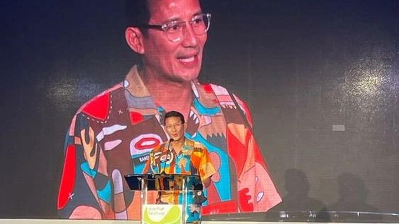 Sandiaga Uno di Earth Festival 2022