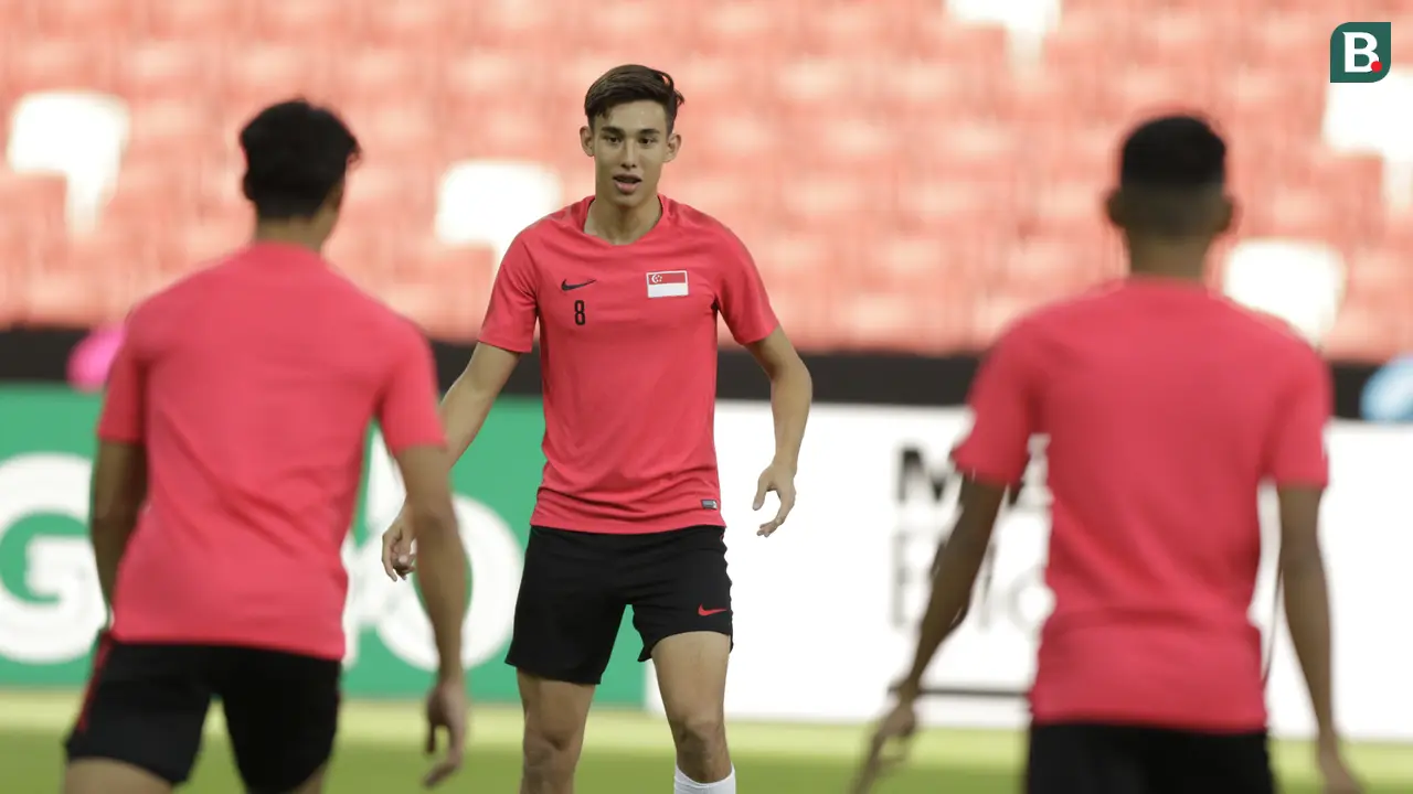 Piala AFF 2018 : Latihan Timnas Singapura
