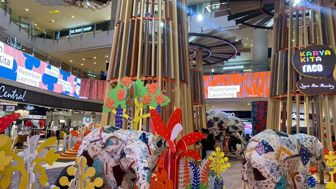 Pameran Taco x Sejauh Mata Memandang bertema hutan