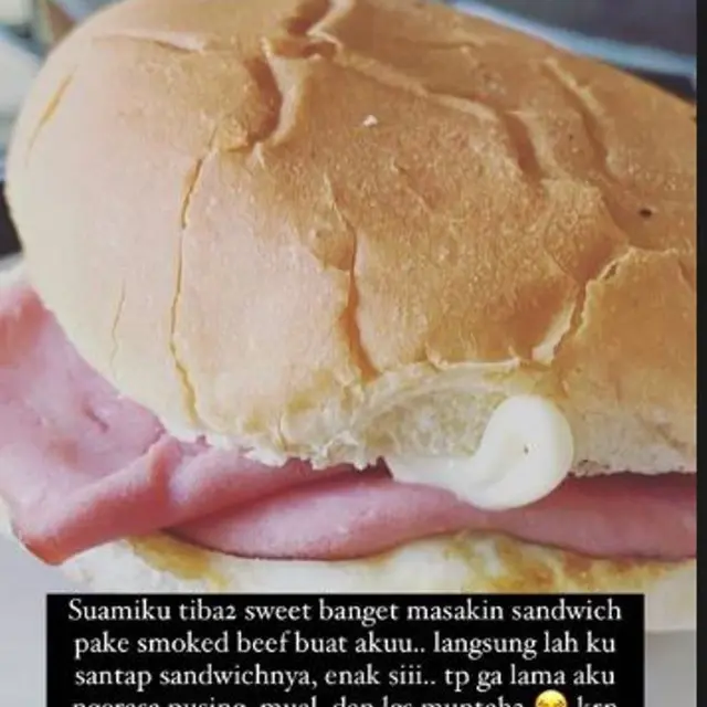 Tasya Kamila Ungkap Pernah Keracunan Makanan Usai Dibuatkan Sandwich oleh Suami